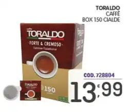Eurocash Toraldo Caffè offerta