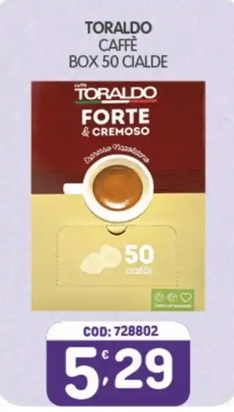 Eurocash Toraldo Caffè Forte & Cremoso offerta