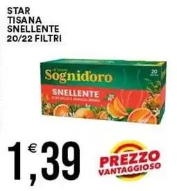Vantaggio Cash&Carry Sognidoro tisana snellente offerta