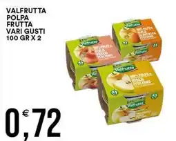 Vantaggio Cash&Carry Valfrutta polpa frutta offerta