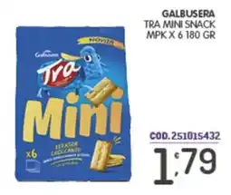 Eurocash Galbusera Tra Mini Snack offerta