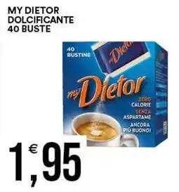 Vantaggio Cash&Carry My Dietor dolcificante offerta