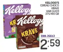 Eurocash Kellogg's Cereali Choco Krave offerta