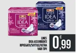 Euroesse Lines Idea assorbenti offerta