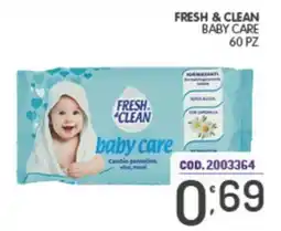 Eurocash Fresh & Clean baby care offerta