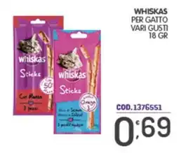 Eurocash Whiskas Sticks offerta