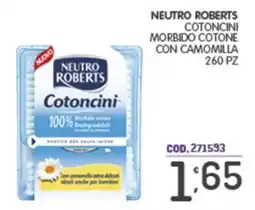 Eurocash Neutro Roberts Cotoncini offerta