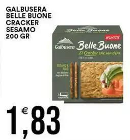 Vantaggio Cash&Carry Galbusera Belle Buone Cracker Sesamo offerta