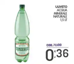 Eurocash Acqua minerale naturale Uliveto offerta