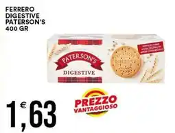 Vantaggio Cash&Carry Paterson's digestive offerta