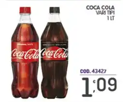 Eurocash Coca Cola vari tipi offerta