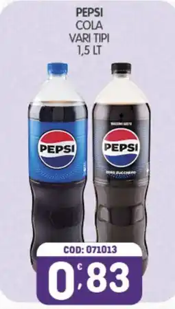 Eurocash Pepsi Cola vari tipi offerta