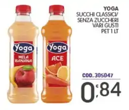 Eurocash Yoga succhi classicv senza zuccheri offerta