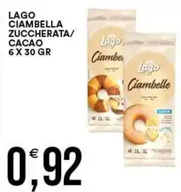 Vantaggio Cash&Carry Lago Ciambella Zucchero Cacao offerta