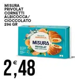 Vantaggio Cash&Carry Cornetti Albicocca Misura Privolat offerta