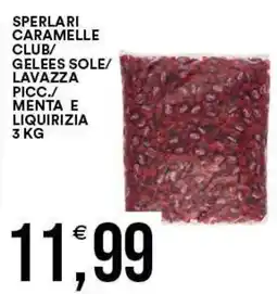 Vantaggio Cash&Carry Sperlari caramelle club gelee sole lavazza picc. menta e liquirizia offerta