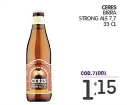 Eurocash Ceres strong ale 7,7 offerta