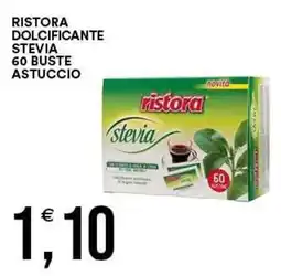 Vantaggio Cash&Carry Ristora dolcificante stevia offerta