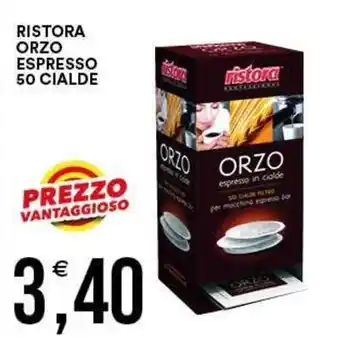 Vantaggio Cash&Carry Ristora orzo espresso in cialde offerta