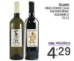 Eurocash Vino Fonte Caja Falanghina/Aglianico offerta