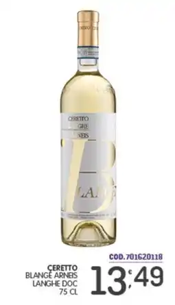Eurocash Ceretto Blange Arneis offerta