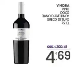 Eurocash Vinosia Vino D.O.C.G. Fiano d’Avellino/ Greco di Tufo offerta