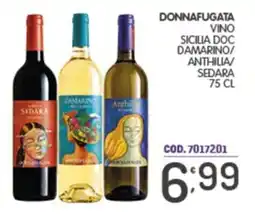 Eurocash Vino sicilia doc damarino/ anthilia/ sedara offerta