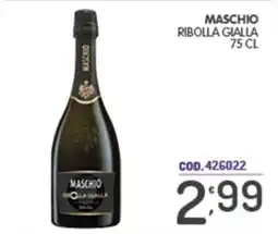 Eurocash Maschio Ribolla Gialla offerta