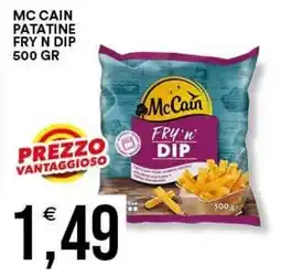Vantaggio Cash&Carry McCain Fry'n' Dip offerta