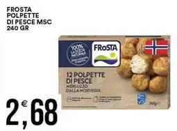 Vantaggio Cash&Carry Frosta polpette di pesce offerta