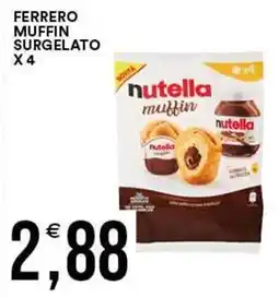 Vantaggio Cash&Carry Nutella muffin offerta