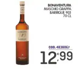 Eurocash Bonaventura Maschio Grappa Barrique 903 offerta