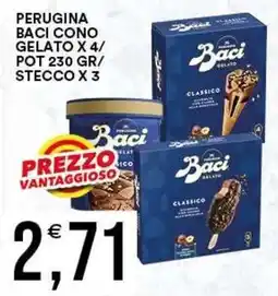 Vantaggio Cash&Carry Perugina Baci cono gelato offerta