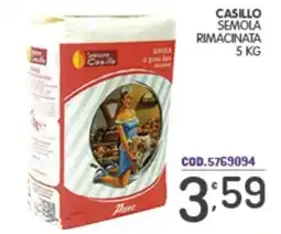 Eurocash Casillo semola rimacinata offerta