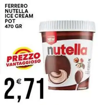 Vantaggio Cash&Carry Nutella ice cream pot offerta