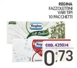 Eurocash Regina Fazzolettini offerta