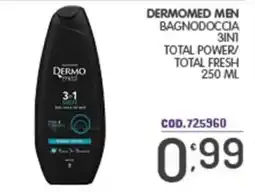 Eurocash Dermomed Men Bagnodoccia offerta