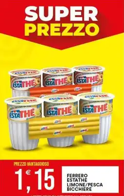 Vantaggio Cash&Carry Ferrero ESTATHE Limone offerta