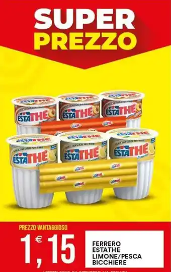 Vantaggio Cash&Carry Ferrero ESTATHE Limone offerta