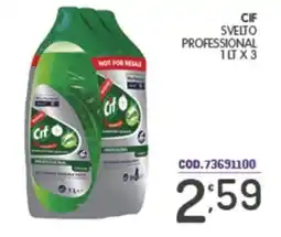 Eurocash Cif svelto professional offerta