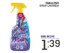 Eurocash Fabuloso spray lavanda offerta
