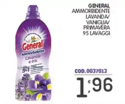 Eurocash General Ammorbidente Lavanda e Iris offerta