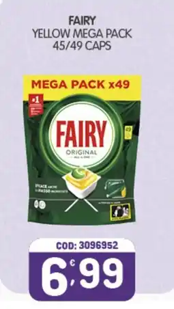 Eurocash Fairy yellow mega pack offerta