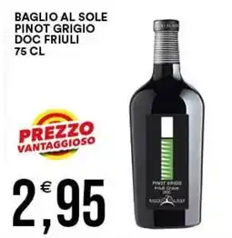 Vantaggio Cash&Carry Baglio al Sole Pinot Grigio offerta