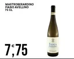 Vantaggio Cash&Carry Mastroberardino Fiano di Avellino offerta