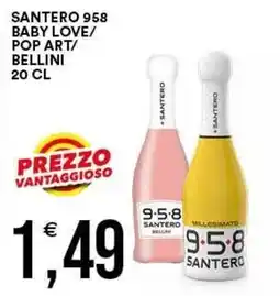 Vantaggio Cash&Carry Santero 958 Baby Love/Pop Art/Bellini offerta