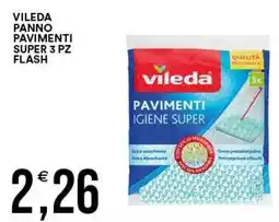 Vantaggio Cash&Carry Vileda panno pavimenti igiene super offerta