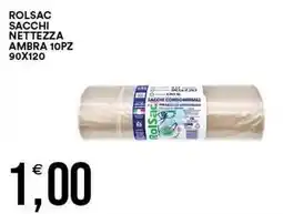 Vantaggio Cash&Carry Sacchi nettezza ambra offerta