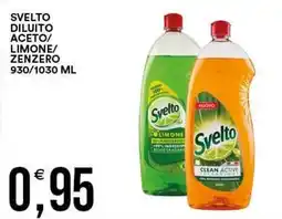 Vantaggio Cash&Carry Svelto diluito aceto/limone/zenzero offerta
