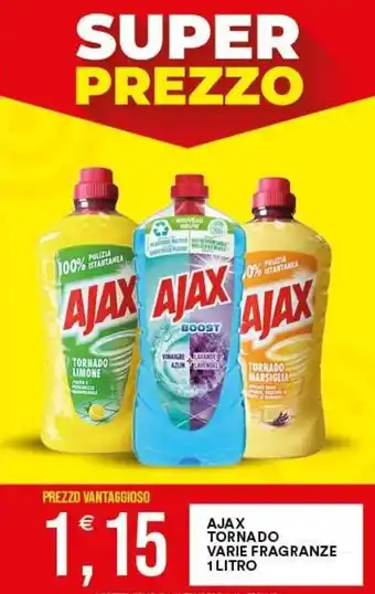 Vantaggio Cash&Carry Ajax Tornado varie fragranze offerta